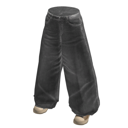 Silver Grey Velvet Pants