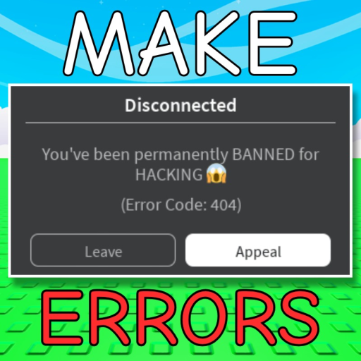 Create Error Messages [BANS ✨] official Roblox game thumbnail