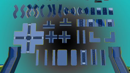 City Modular Asset Pack preview 3