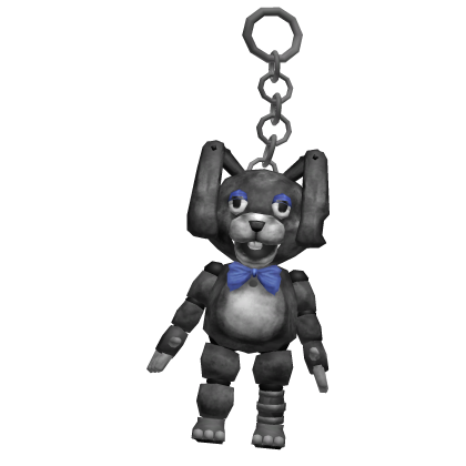 Rocket The Walten Files Horror Bunny Keychain