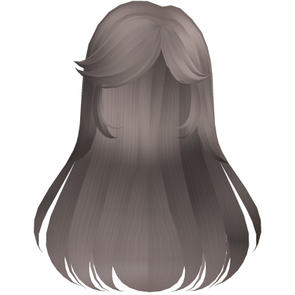 Ash Blonde Cute Long Moe Hair