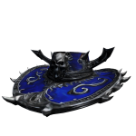 (CODE: LCF) Sapphire Gothic Outlaw Hat