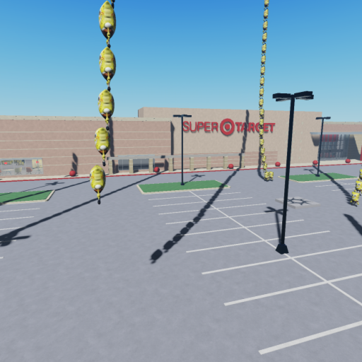 1000 spongebob balloons in Super Target