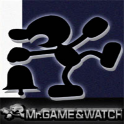 SSBM Mr. Game & Watch Roblox decal