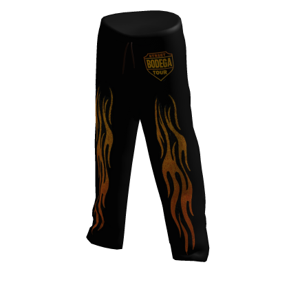 Black Flame Sweatpants thumbnail