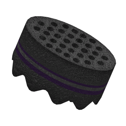 Purple Barber Hair Sponge Brush