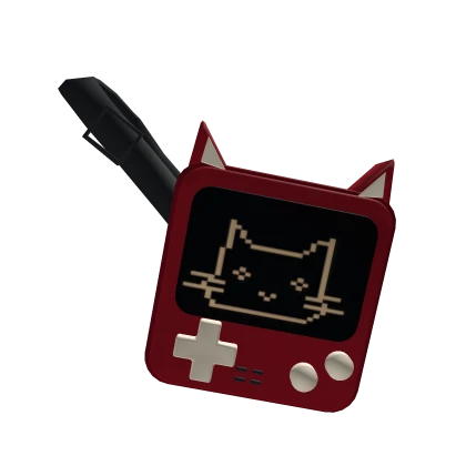 ৎ Cat Console Bag Roblox item render