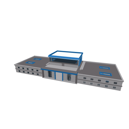 Blue Team Base With Spawns 