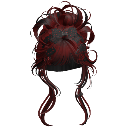 Igari Mori Kei Shoujo Bun (Red&Black) Roblox item