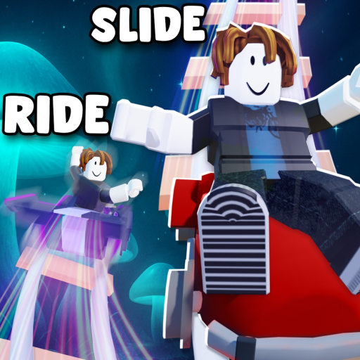 🎁 [HOLIDAY] 🚂 Ride and Slide! official Roblox game thumbnail