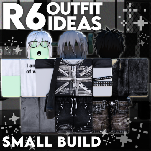 [NEW] R6 Emo Outfit Station Small 50-60 Outfits