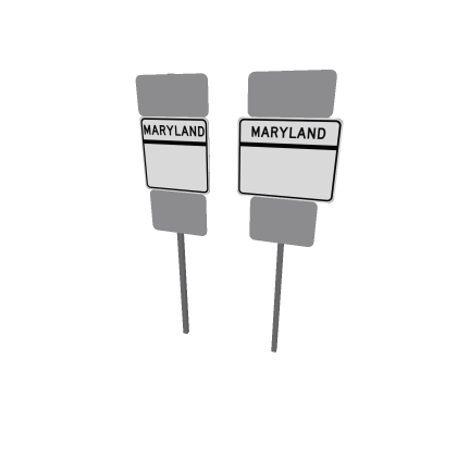 Maryland State Route Signs