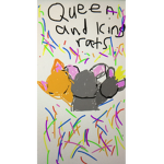 queen and king rats