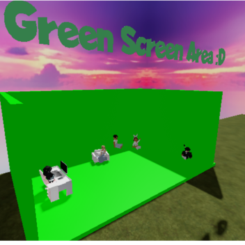 Aesthetic Lake with Bench  ( GREEN SCREEN AREA!)