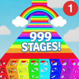 [999 STAGES] RAINBOW FUN OBBY!!!