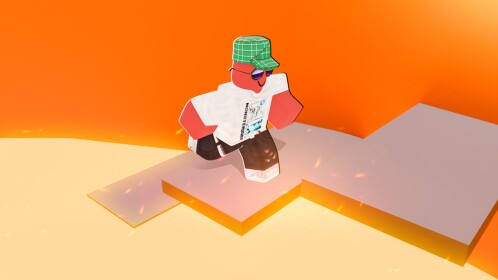 ⚖️Escape This Obby[🥵Volcano World🥵]