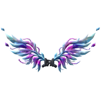 Crystal & Vine Cyan Wings