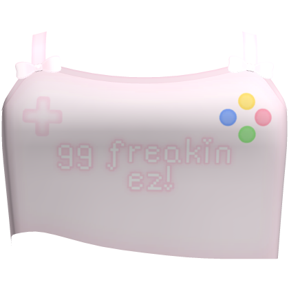 ɞ ˓ ︵ cute gg ez gamer girl in Pink Roblox item