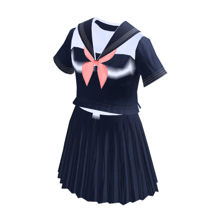 Anime School Girl Uniform | Blue thumbnail