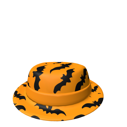Halloween Bat Fedora Roblox item