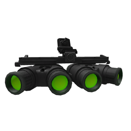 [Emissive] Tactical Glowing Green Quad NVG