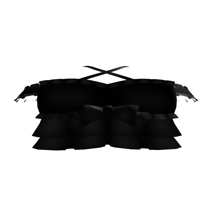 ♡︵: cutesy off shoulder black ruffled top