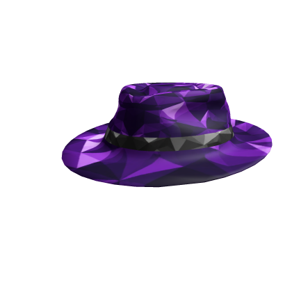 Purple Sparkle Fedora