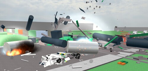 Drive a truck into a train II