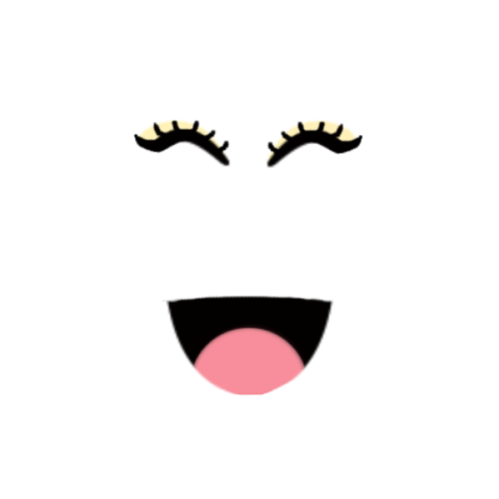 yellow pastel face | iispxrkles Roblox decal