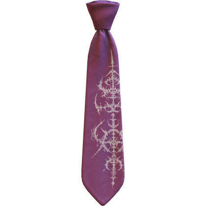 Pink Cybersigilism Tie 1.0