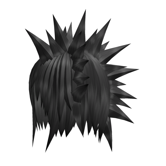 Grey Messy Rockstar Punk Spiky Hair
