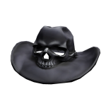 Skull Cowboy Hat ( 10/10 ) code >  Skul10