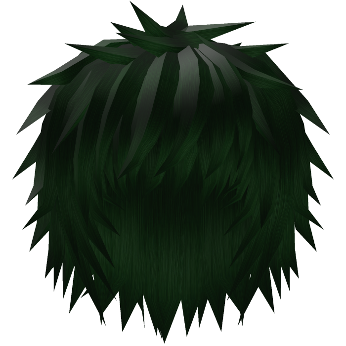 Green Spiky Emo Vkei Anime Boy Hair