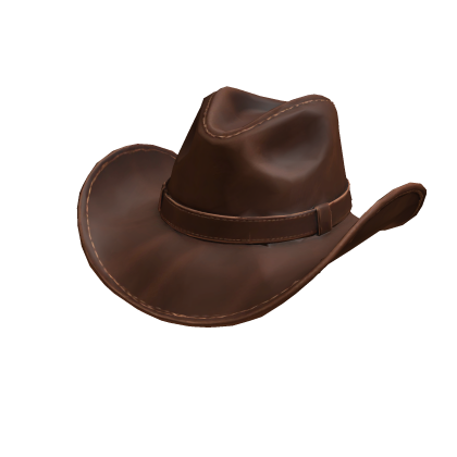 leather cowboy hat Roblox item