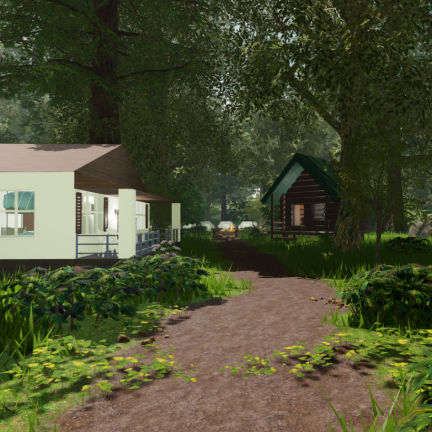 Realistic Camping Forest screenshot 2