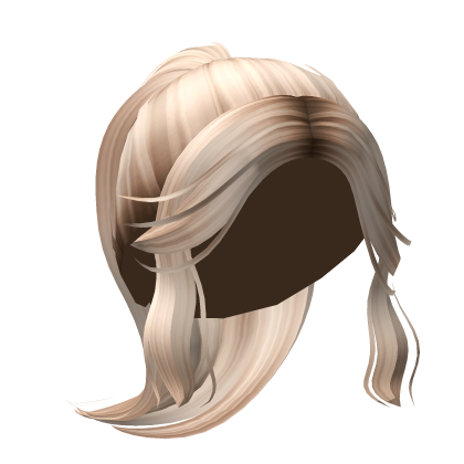 Y2K Foxtail Ponytail in Blonde Roblox item