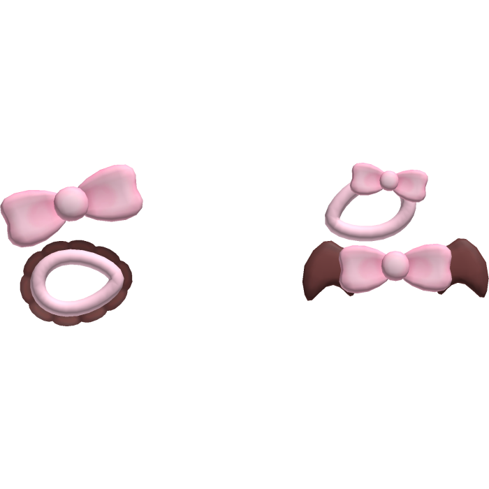 𑣲 devil's little baker halloween hairclips