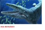 sea monsters