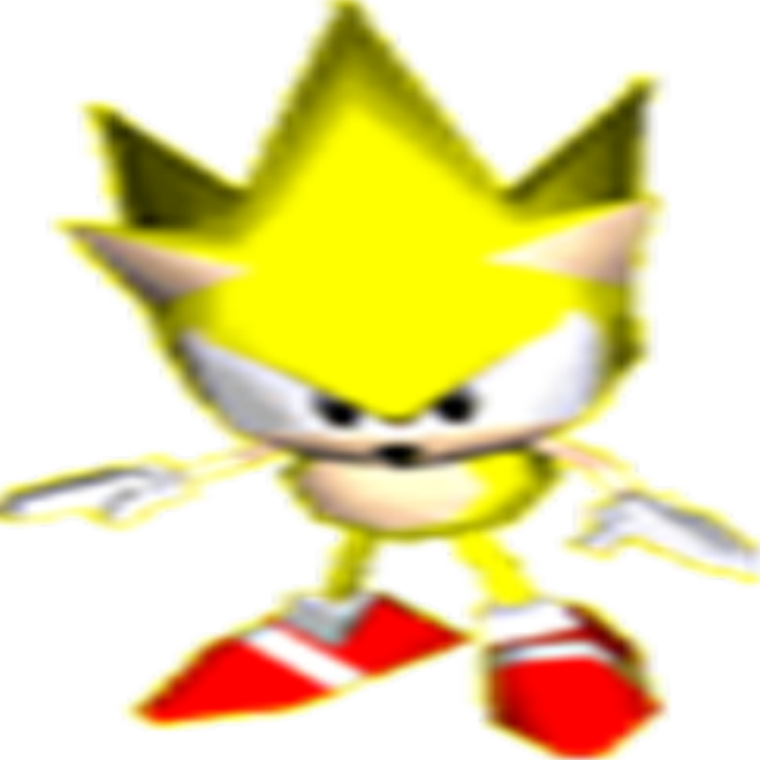 Sonic R super sonic Roblox decal