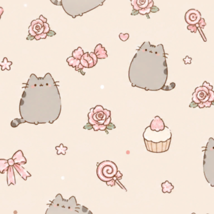 Kawaii Silly Pusheen Kitty Cat 