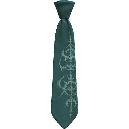 Blue Cybersigilism Tie 1.0