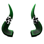 Green & Black Fragmented Horns