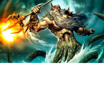 House of Poseidon the god of the sea