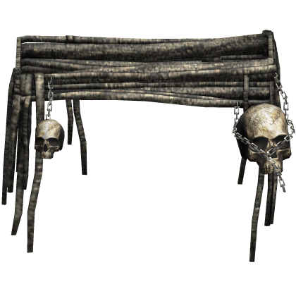 Dune Rope Waist Wraps With Skulls