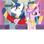 Princess Cadence and Shining Armor fans