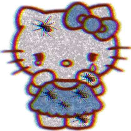 Hello Kitty Sparkle Spider Roblox decal