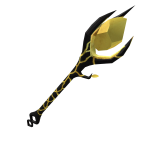 Golden Corrupted Staff