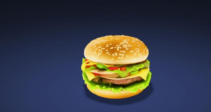 Realistic Burger preview 2