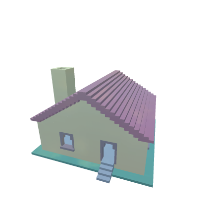 Made From "Pure Shined Bricks" Rich People House. 