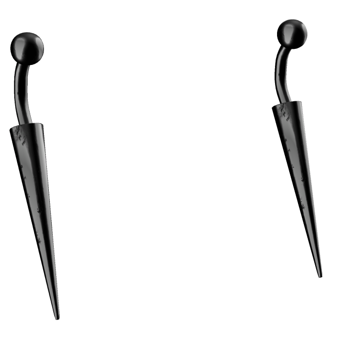 Angel Fangs Piercing Black